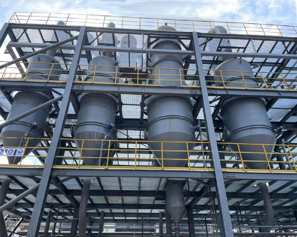 煙草行業含磷廢水四效蒸發(fā)結晶系統